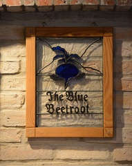 Blue Beet Root Logo